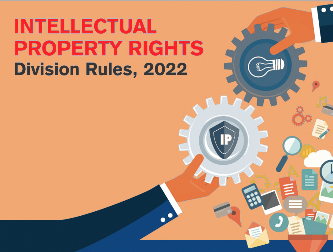 INTELLECTUAL PROPERTY RIGHTS DIVISION RULES, 2022
